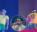 Bad Bunny usou camisa retrô da Copa do Mundo de 1962 em show; veja