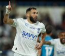 Benzema faz gol de calcanhar e estreia com hat-trick no Al-Hilal; assista
