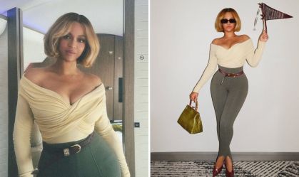 Beyoncé repagina visual e posa com corte bob; veja
