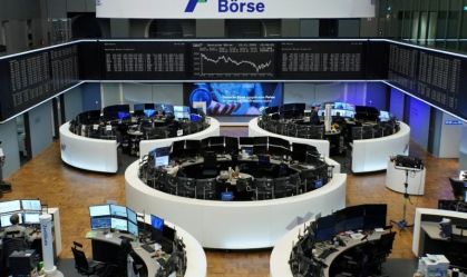 Bolsa de valores de Frankfurt, na Alemanha, em 16 de janeiro de 2026