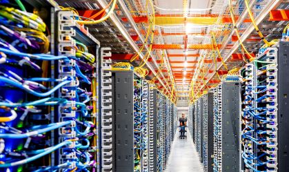 Data center de IA da Amazon Web Services em New Carlisle, Indiana, EUA em 2 de outubro de 2025