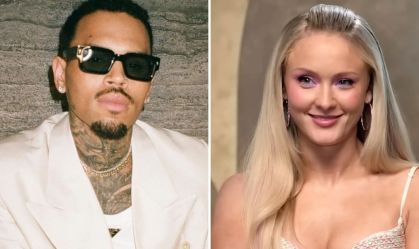 cHRIS BROWN E ZARA LARSSON