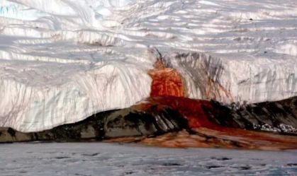 O fim do mistério das "Cachoeiras de Sangue" na Antártica