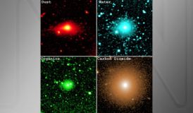 Cometa 3I/ATLAS tem moléculas orgânicas e aumento do brilho foi observado