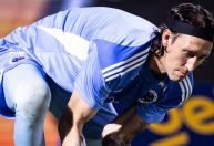 Cássio interrompe jogo do Cruzeiro contra o Betim para ir ao banheiro