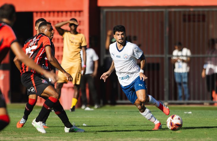 Cauly em jogo do Bahia • Foto: Letícia Martins/ EC Bahia