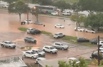 Chuva forte volta a atingir cidades do Rio e causa alagamentos