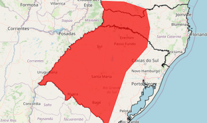 Onda de calor atinge o Sul em meio à formação de ciclone no país