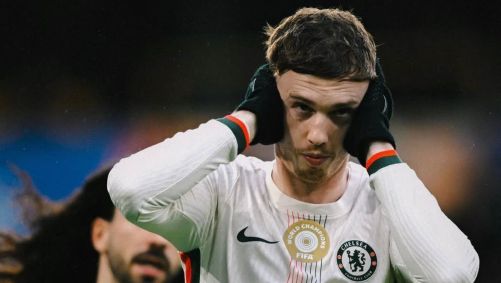 Cole Palmer, do Chelsea, marcou três gols em partida contra o Wolverhampton.