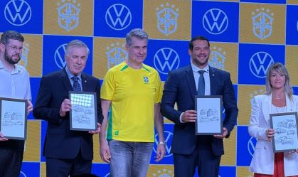 CBF anuncia Volkswagen como patrocinadora do futebol masculino e feminino
