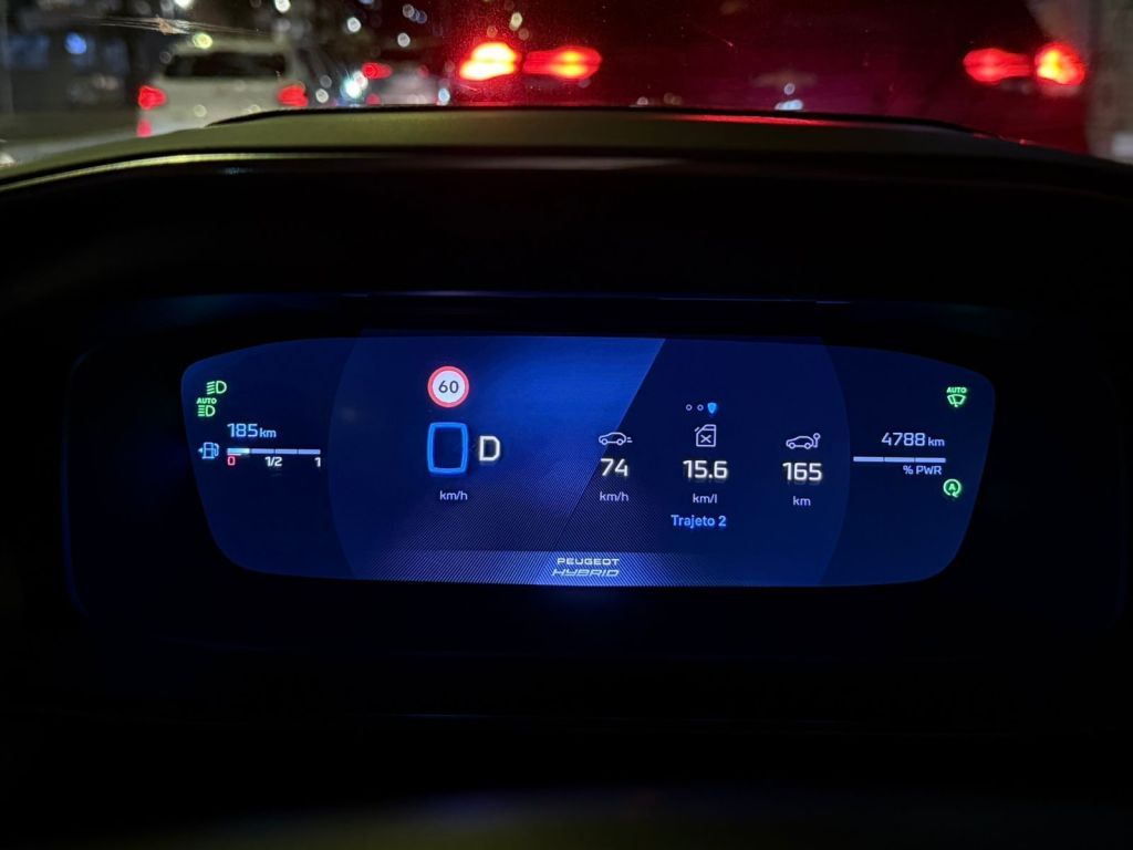 Consumo médio de gasolina na estrada