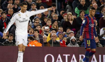 Neymar e Cristiano Ronaldo: aniversariantes se enfrentaram oito vezes