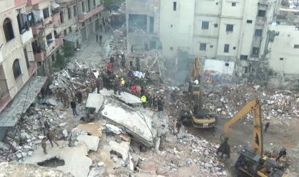 Desabamento de prédios no Líbano deixa 15 mortos, diz agência estatal