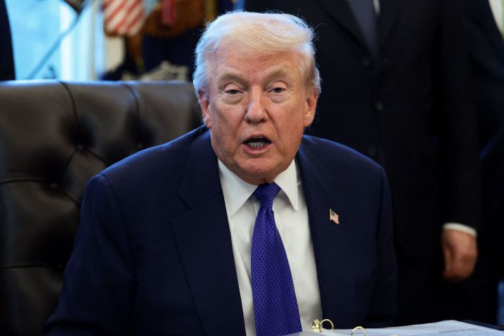 Presidente dos EUA, Donald Trump • REUTERS/Evelyn Hockstein