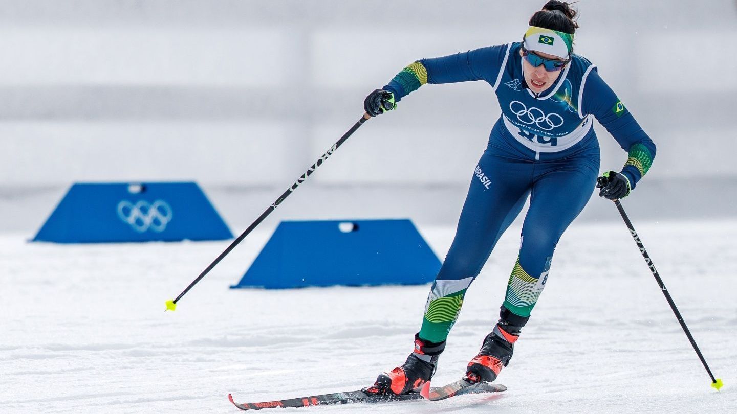 Eduarda Ribera não completou os 10km do esqui Cross-Country nos Jogos Olímpicos de Inverno Milano-Cortina 2026