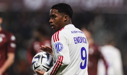 Endrick, atacante do Lyon.