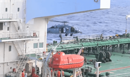 EUA perseguem e abordam petroleiro que saiu da Venezuela no Oceano Índico