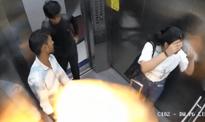 Vídeo: Balões com gás explodem em bola de fogo dentro de elevador na Índia