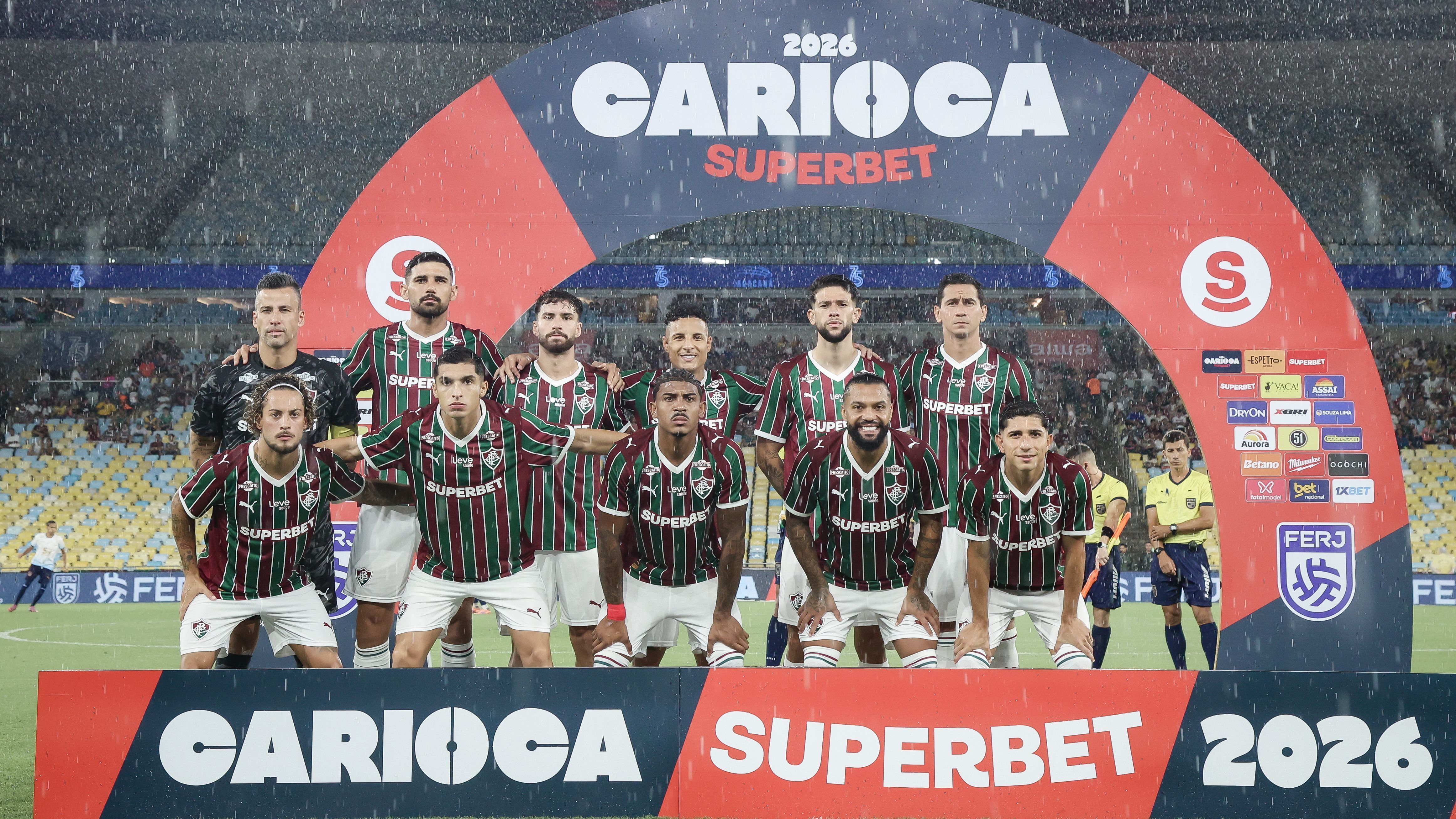 Time titular do Fluminense contra o Maricá