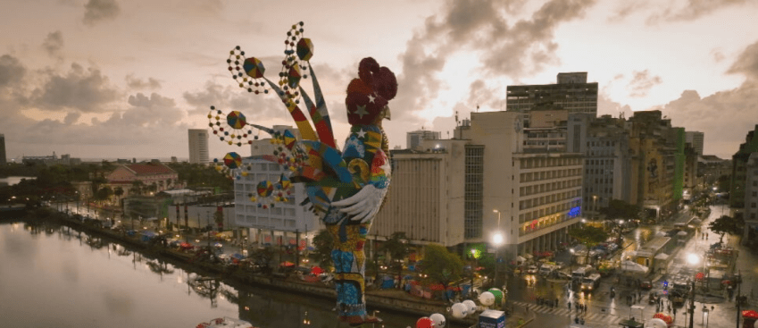 Galo da Madrugada, maior bloco de carnaval do mundo, em Recife • Divulgação
