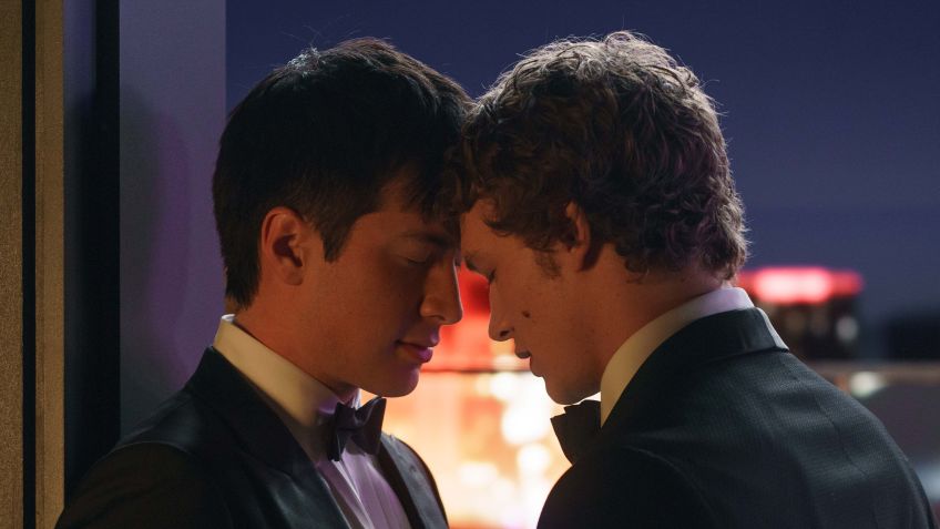 Protagonistas da série "Heated Rivalry" • Divulgação/HBO Max