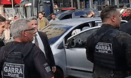 Imagem de destaque do post: Roubo a residência no Morumbi termina com suspeito morto na Faria Lima