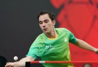 Hugo Calderano vence e avança às oitavas de final do Smash de Singapura