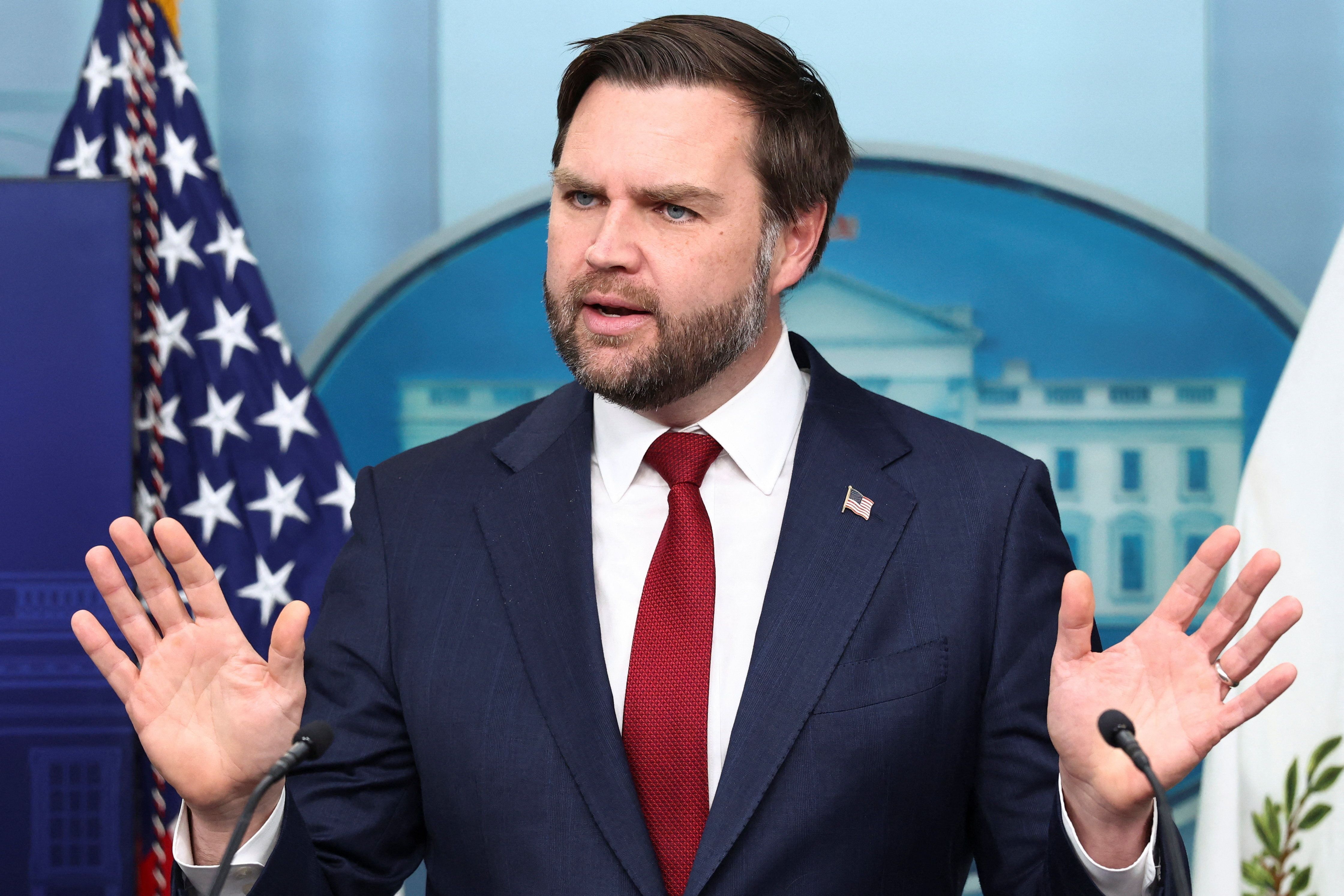 Vice-presidente dos EUA, JD Vance