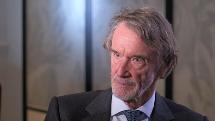 Sir Jim Ratcliff, co-proprietário do Manchester United.