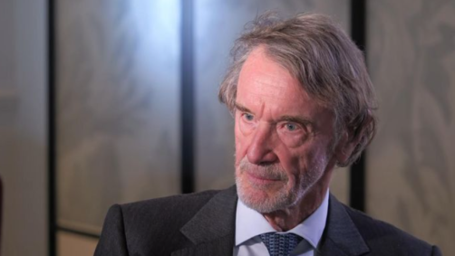 Sir Jim Ratcliff, co-proprietário do Manchester United.