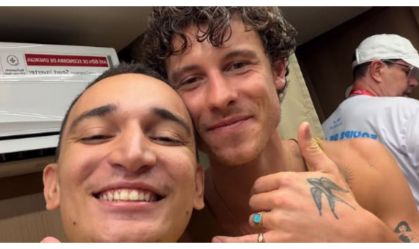 João Gomes tieta Shawn Mendes durante Carnaval de Salvador