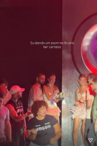 João Silva e Aninha Nóbrega no Carnaval do Rio • Instagram/Jessica Moraes
