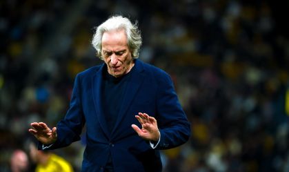 Jorge Jesus se mantém em silêncio sobre "greve" de Cristiano no Al-Nassr