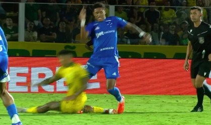 CBF divulga análise do lance de Kenji, do Cruzeiro: "Quebrou a perna"