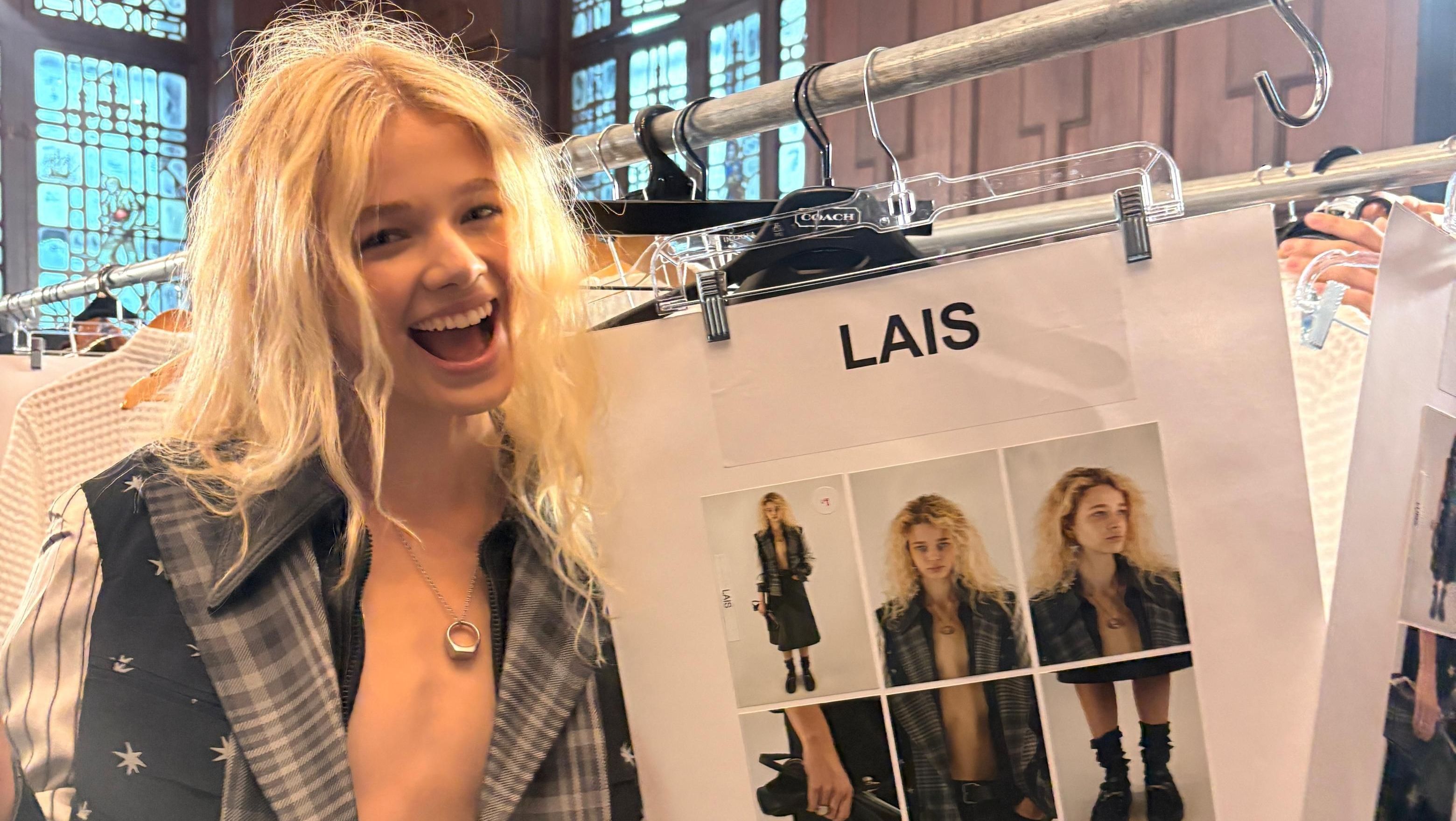 Modelo paraibana Laís Garcia faz estreia na NYFW