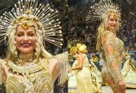 Luana Piovani retorna como musa do Carnaval após 20 anos; veja