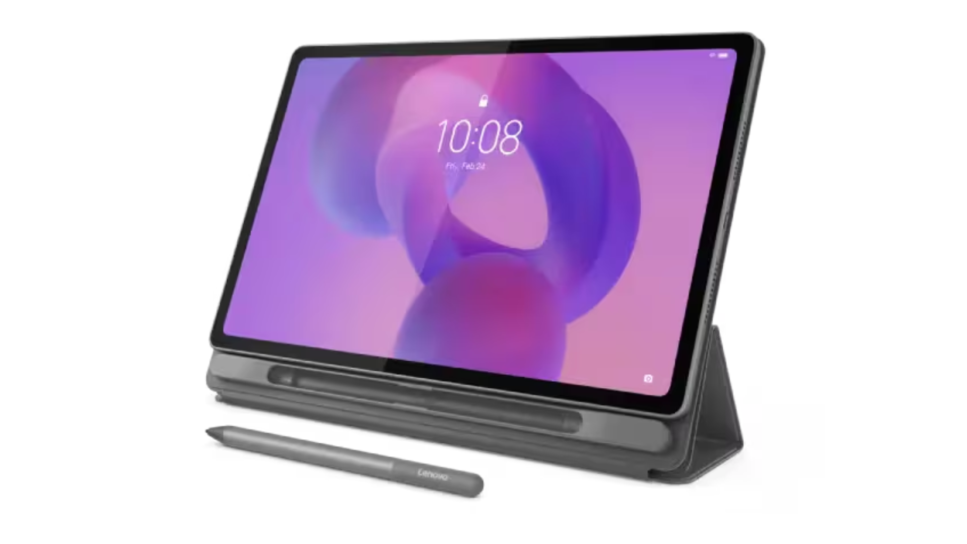 Tablet da Lenovo é opção mais acessível com caneta • Divulgação/Lenovo