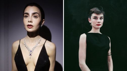 Lily Collins será Audrey Herpburn em filme sobre "Bonequinha de Luxo"