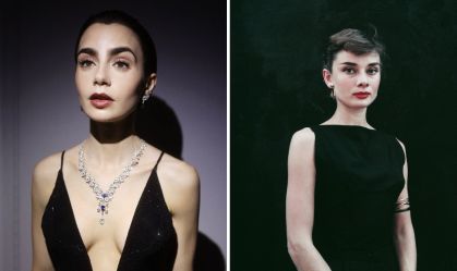 Lily Collins será Audrey Herpburn em filme sobre "Bonequinha de Luxo"