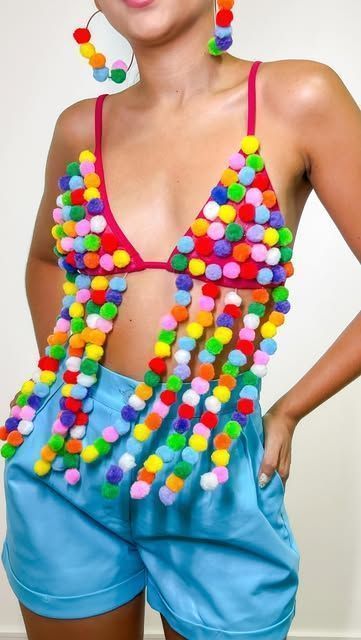 Look confortável para o Carnaval • Reprodução/Pinterest
