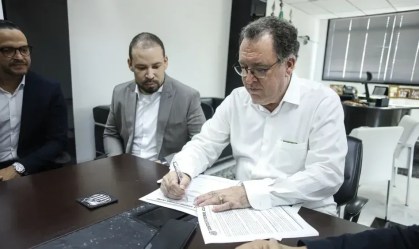 Marcelo Teixeira, presidente do Santos.