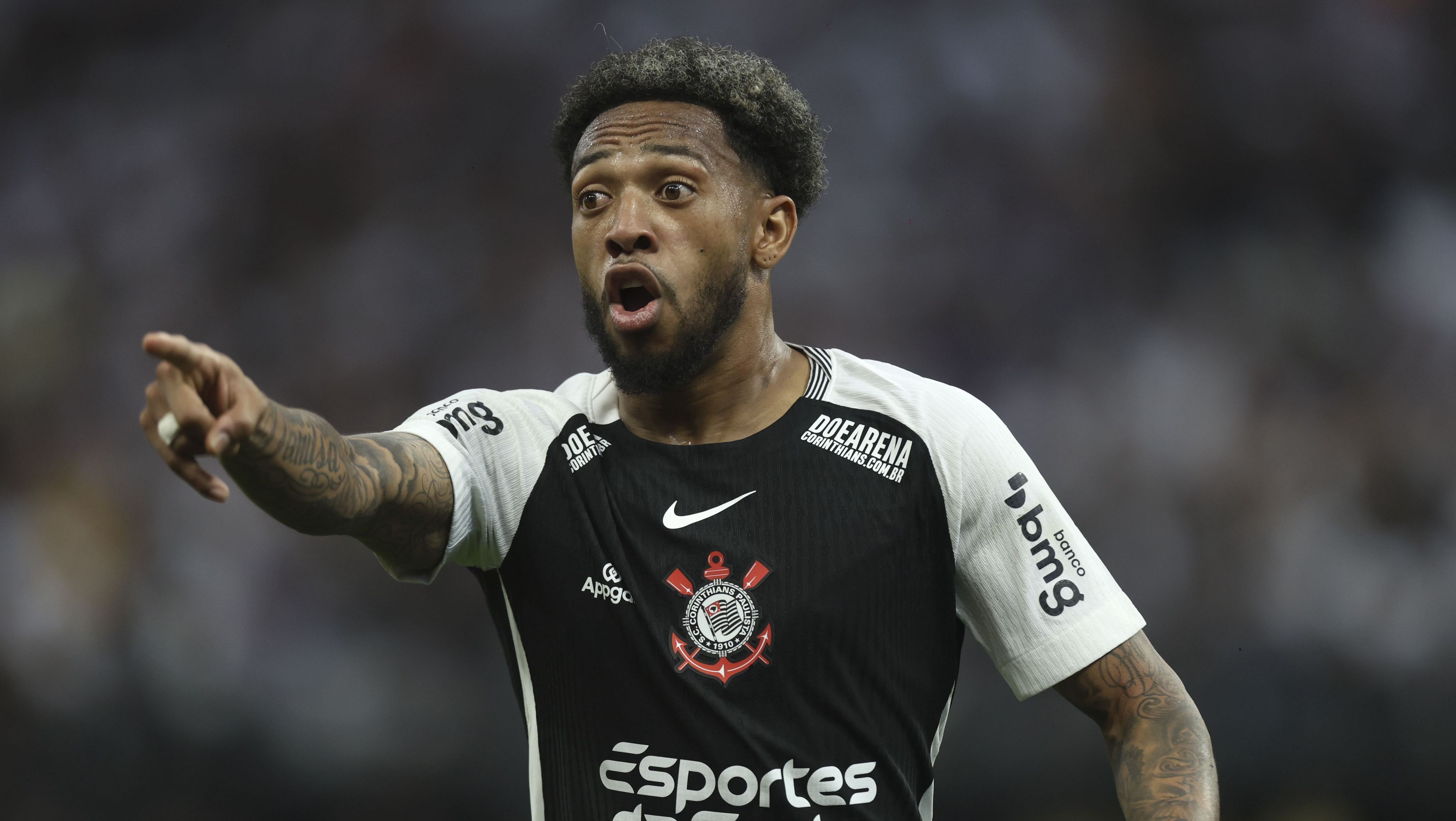 José Martínez em jogo do Corinthians