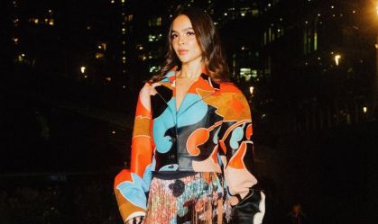 Mel Maia na Semana de Moda de Milão