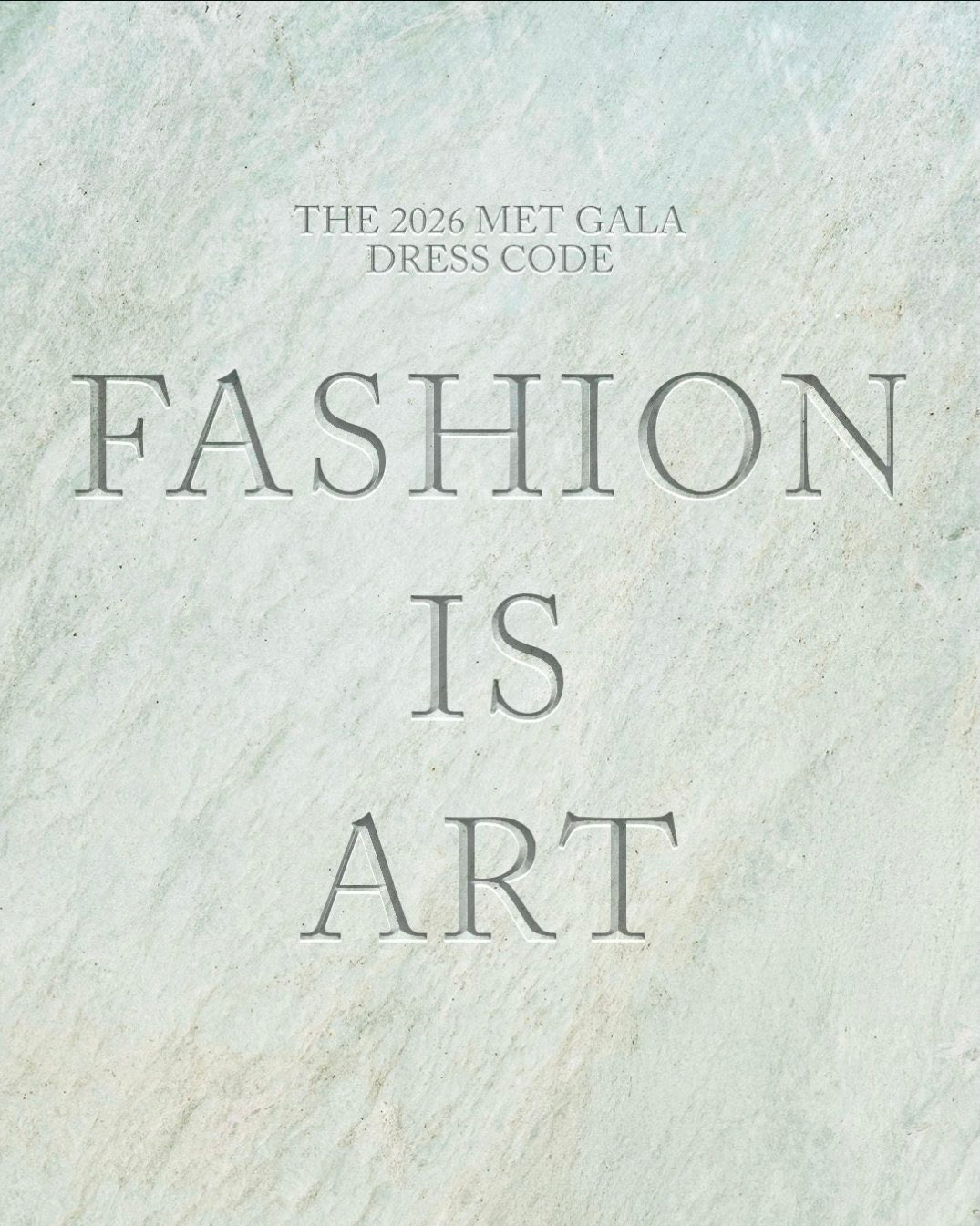 Anúncio do tema do Met Gala 2026 • Reprodução/ The Met