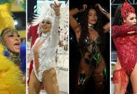 Carnaval 2026: musas e rainhas brilham em ensaios do Rio e de São Paulo