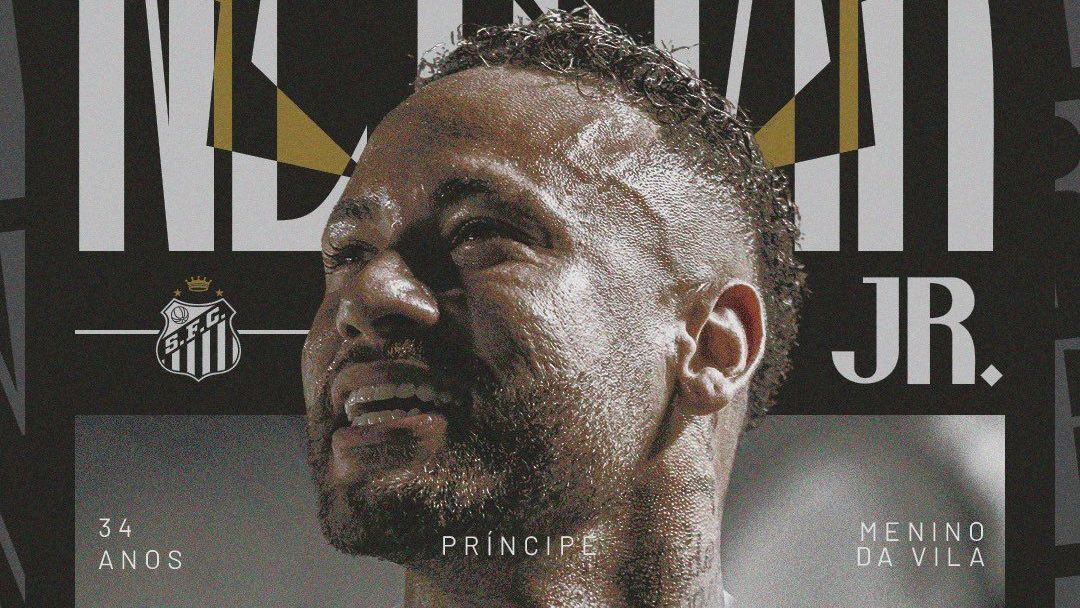 Homenagem do Santos para Neymar