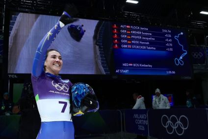Nicole Silveira terminou o skeleton na 11ª colocação