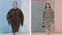 Carolina Herrera aposta em animal print para primeiro desfile da NYFW 2026