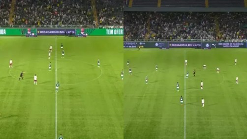 Palmeiras executou a saída de bola nos dois tempos contra o Fluminense