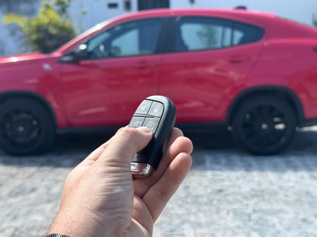 Partida remota do Fastback Abarth • Rodrigo Barros/CNN